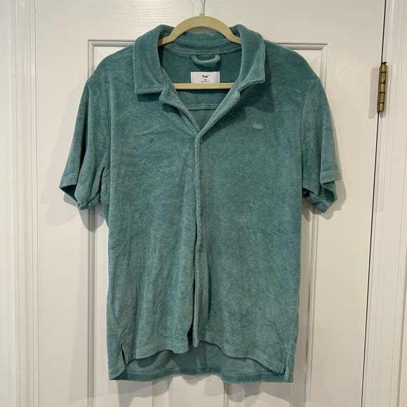 Aritzia TNA Terry Shorts Set in Teal Size XS - Picture 2 of 2